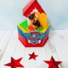 Kit de arquivos digitais para personalizados de aniversário tema Patrulha Canina com corte digital e manual.