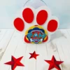 Arquivo de corte para topper de bolo tema Patrulha Canina pronto para imprimir e recortar.