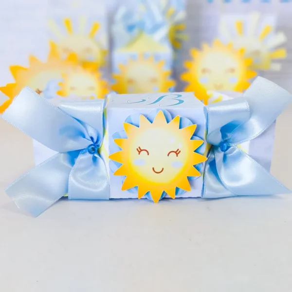Topper de bolo tema Sunshine em arquivo digital pronto para imprimir e cortar.
