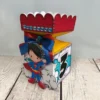 Topper de bolo tema Super Homem em arquivo digital pronto para imprimir e cortar.