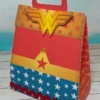 Personalizados para arrumação de mesa Mulher Maravilha em arquivo digital Studio e PDF.
