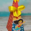 Kit de arquivos digitais para organizar e decorar aniversário tema Mulher Maravilha.