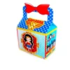 Topper de bolo tema Mulher Maravilha infantil em arquivo digital pronto para imprimir e cortar.