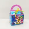 Arquivo de corte para centro de mesa de aniversário no tema Baby Shark em múltiplos formatos.