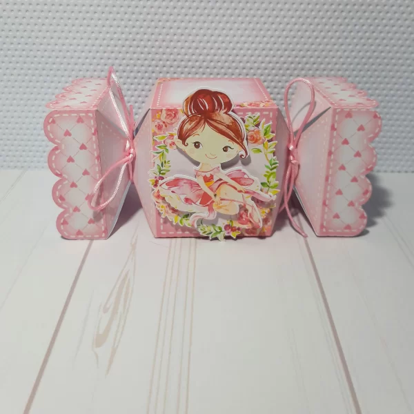 Centro de mesa tema Bailarina em arquivo digital pronto para imprimir e cortar.