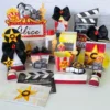 Centro de mesa no tema cinema para corte em Silhouette Studio e PDF.