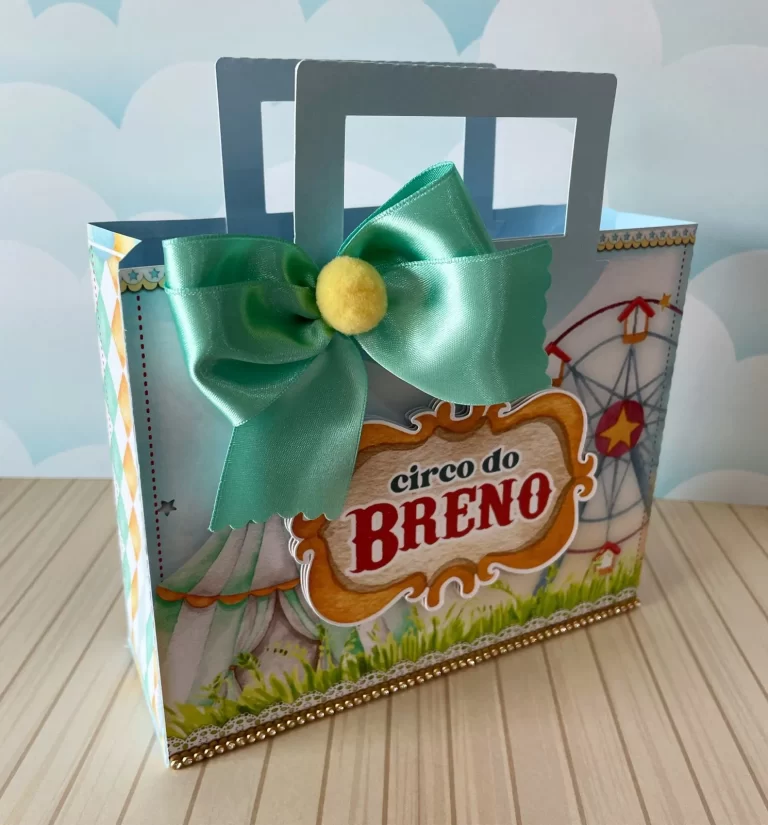 Molde de centro de mesa tipo tenda de circo nos formatos Studio, PNG e PDF para decoração de festas e impressão em alta resolução.