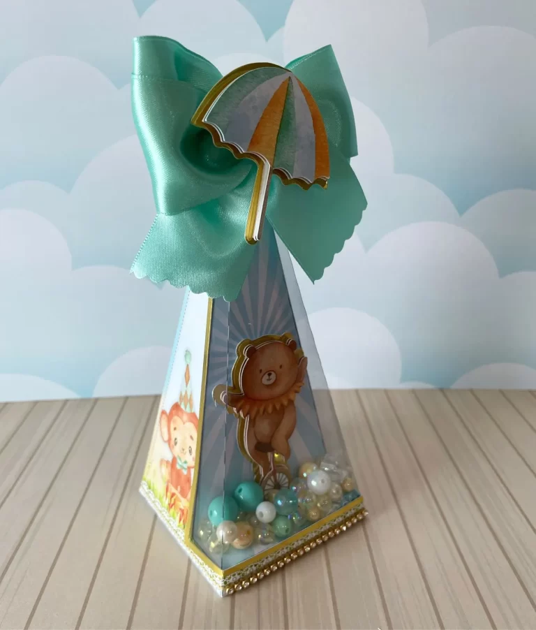 Arquivo para centro de mesa e papelaria temática Circo nos formatos Studio, PNG e PDF, pronto para imprimir e recortar com alta qualidade.