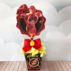 Arquivo de corte para centro de mesa de aniversário tema Flash no Studio e PDF.