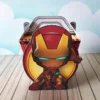 Personalizados de aniversário tema Homem de Ferro para centro de mesa em arquivo digital.