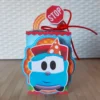 Arquivo de corte para centro de mesa de aniversário tema Leo o Caminhão no Studio e PDF.