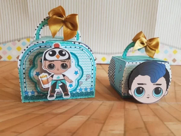Arquivo de corte para centro de mesa de aniversário tema Lol Boys no Studio e PDF.