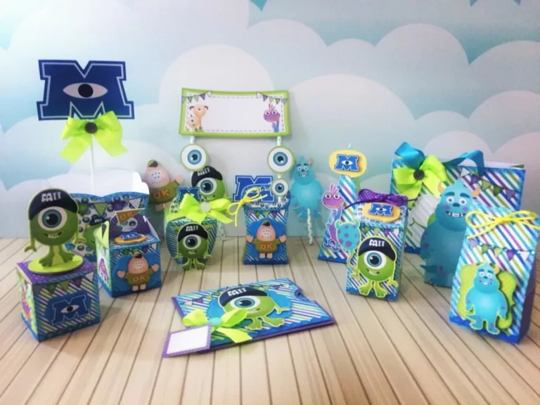 Centro de Mesa Monstros SA Studio e Pdf