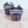 Kit digital de centro de mesa Pantera Negra com arquivos de corte Studio e PDF.