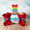 Arquivo de corte para centro de mesa de aniversário no tema Pop It em múltiplos formatos.