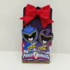 Design de corte para centro de mesa de festa de aniversário no tema Power Rangers em Studio, PNG e PDF.
