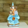 Topper de bolo tema Arca de Noé festa infantil em arquivo digital pronto para cortar.