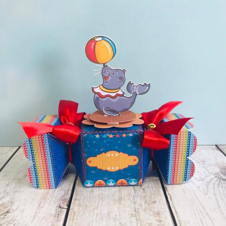 Arquivo de corte tema circo para lembrancinhas e decoração de aniversário infantil.