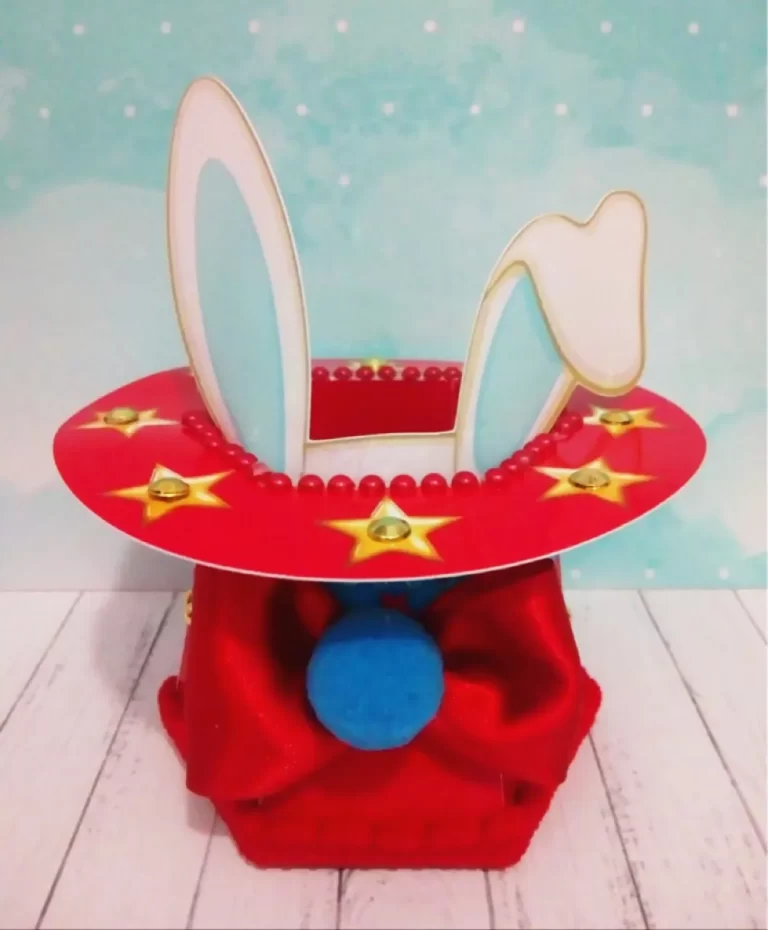 Molde de topo de bolo temático decoração Circo Mágico nos formatos Studio e PDF para decoração de festas e impressão em alta resolução.