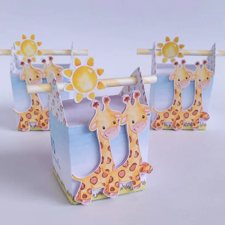 Kit de arquivos digitais para personalizados de aniversário infantil tema Arca de Noé no Studio.