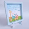 Topper de bolo tema Arca de Noé festa infantil em arquivo digital pronto para cortar.