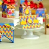 Arquivo para topo de bolo e itens de papelaria tema decoração festa junina simples nos formatos Studio e PDF, pronto para imprimir e recortar.