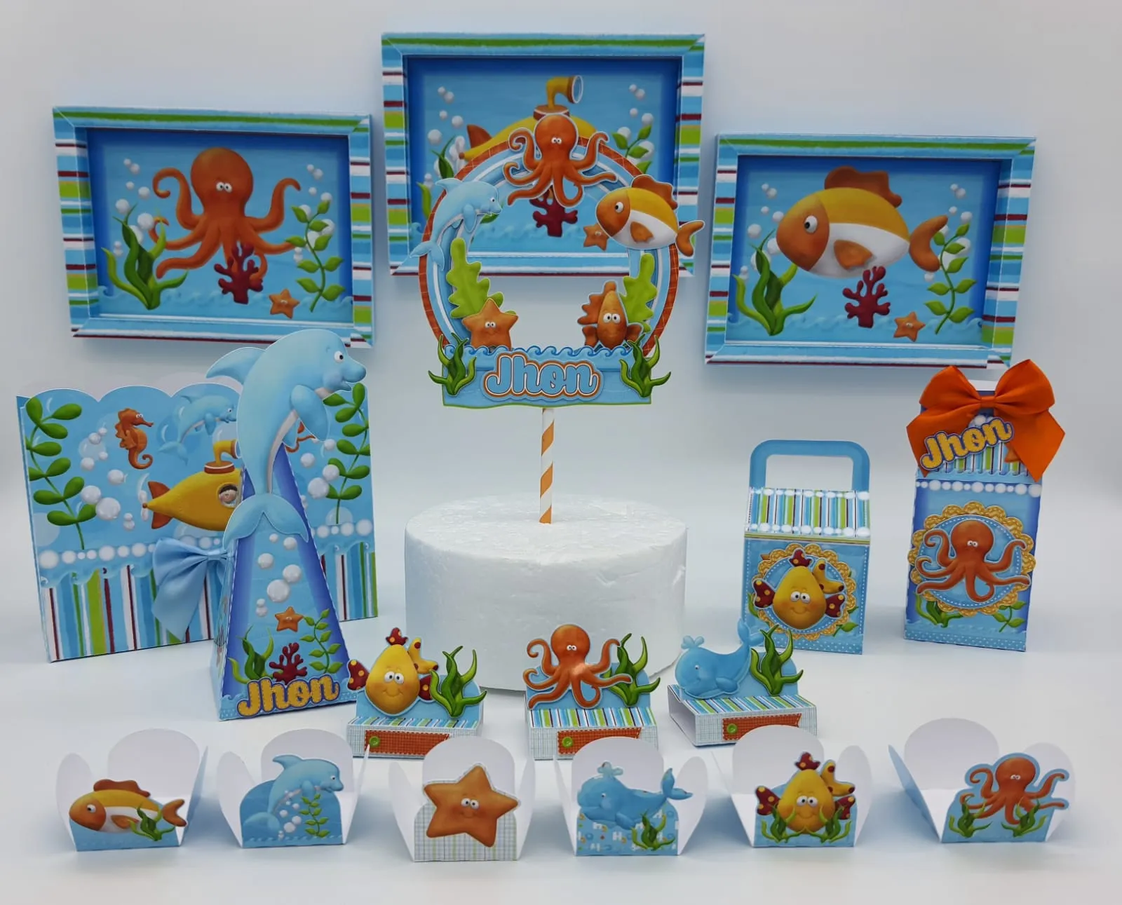 Decoracao Fundo do Mar Menino Studio e Pdf