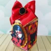 Topper de bolo Ladybug luxo em arquivo digital pronto para corte e impressão de alta qualidade.