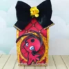 Topo de bolo Ladybug luxo com camadas em arquivo digital Studio, PNG e PDF.