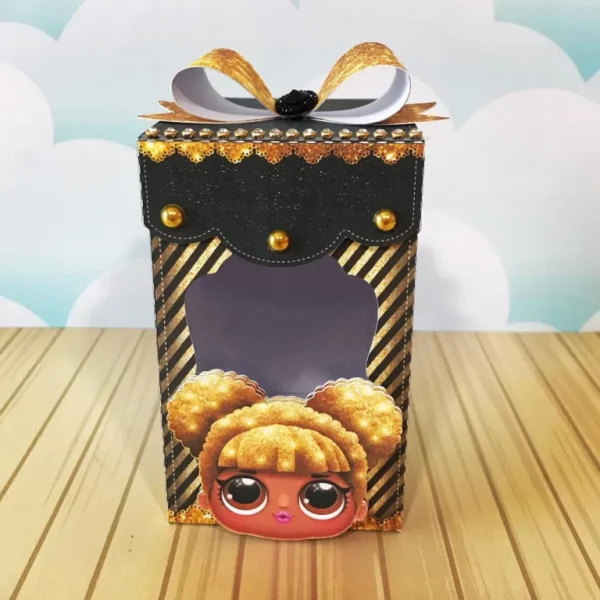 Arquivo de corte para festa de aniversário tema Lol Queen Bee no Studio e PDF.