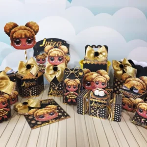 Arquivo digital para decoração no tema Lol Queen Bee em formatos Studio, PNG e PDF.