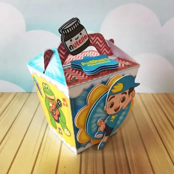 Kit de arquivos digitais para personalizados de aniversário tema Luccas Neto com corte digital e manual.