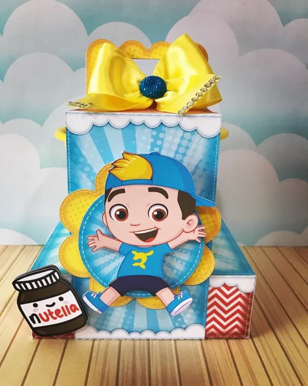 Itens personalizados para festa Luccas Neto em arquivo digital Studio, PNG e PDF.