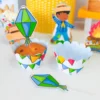 Arquivo de corte para caixas e decoração temática de mesversário festa junina nos formatos Studio e PDF, ideal para festas de luxo e eventos.