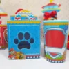 Arquivo de corte para decoração de festa de aniversário no tema Patrulha Canina Menino em Studio e PDF.