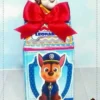 Design de corte para festa de aniversário econômica no tema Patrulha Canina em formato Studio.