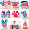 Arquivo digital de corte para decoração simples no tema Skye da Patrulha Canina em formato Studio.