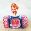 Kit de arquivos digitais para personalizados de aniversário simples tema Skye compatível com Silhouette Studio.