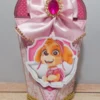 Topper de bolo e elementos de decoração tema Skye em arquivo digital pronto para imprimir e recortar.