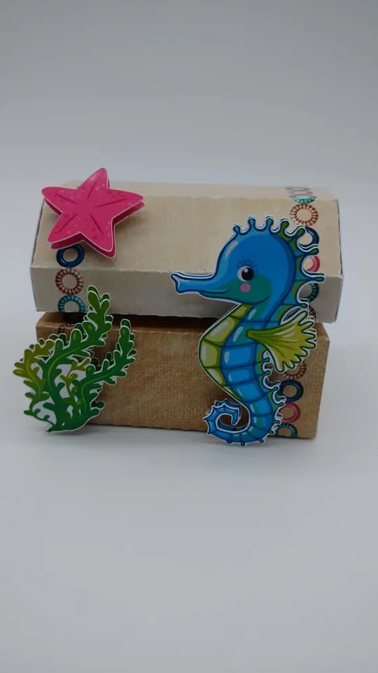 Arquivo de corte tema mar para itens de decoração de festa e aniversário infantil.