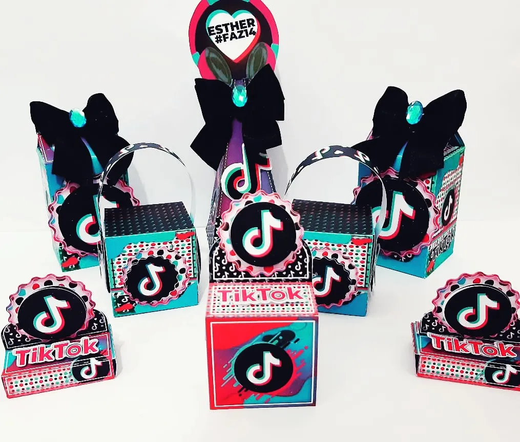 Decoração Tik Tok Infantil Studio e Pdf