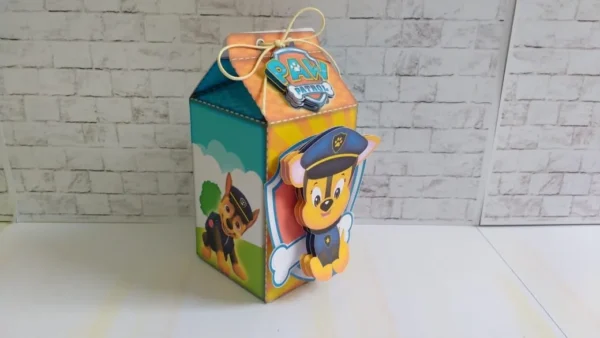 Kit de arquivos digitais para personalizados de aniversário tema Paw Patrol com corte digital e manual.