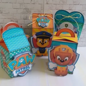 Arquivo digital de corte para festa de aniversário no tema Paw Patrol em formatos Studio e PDF.