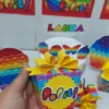 Personalizados de aniversário simples tema Pop It em arquivo digital Silhouette Studio.