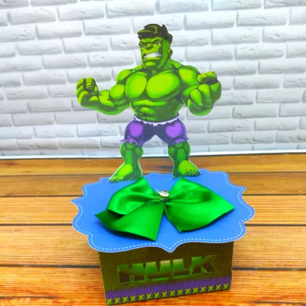 Personalizados de decoração de aniversário tema Hulk em arquivo digital Studio.