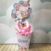 Moldes digitais de decoração para festa de unicórnio nos formatos Studio, PNG e PDF para impressão de alta resolução e personalizados de festas infantis.