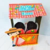 Arquivo de corte para caixas temáticas e decoração de festa de São João nos formatos Studio e PDF, ideal para festas de luxo e eventos.