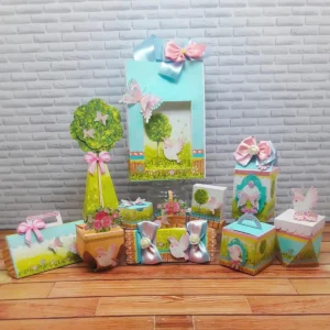 Arquivo digital para decoração no tema Jardim Simples e Barato em formato Studio.