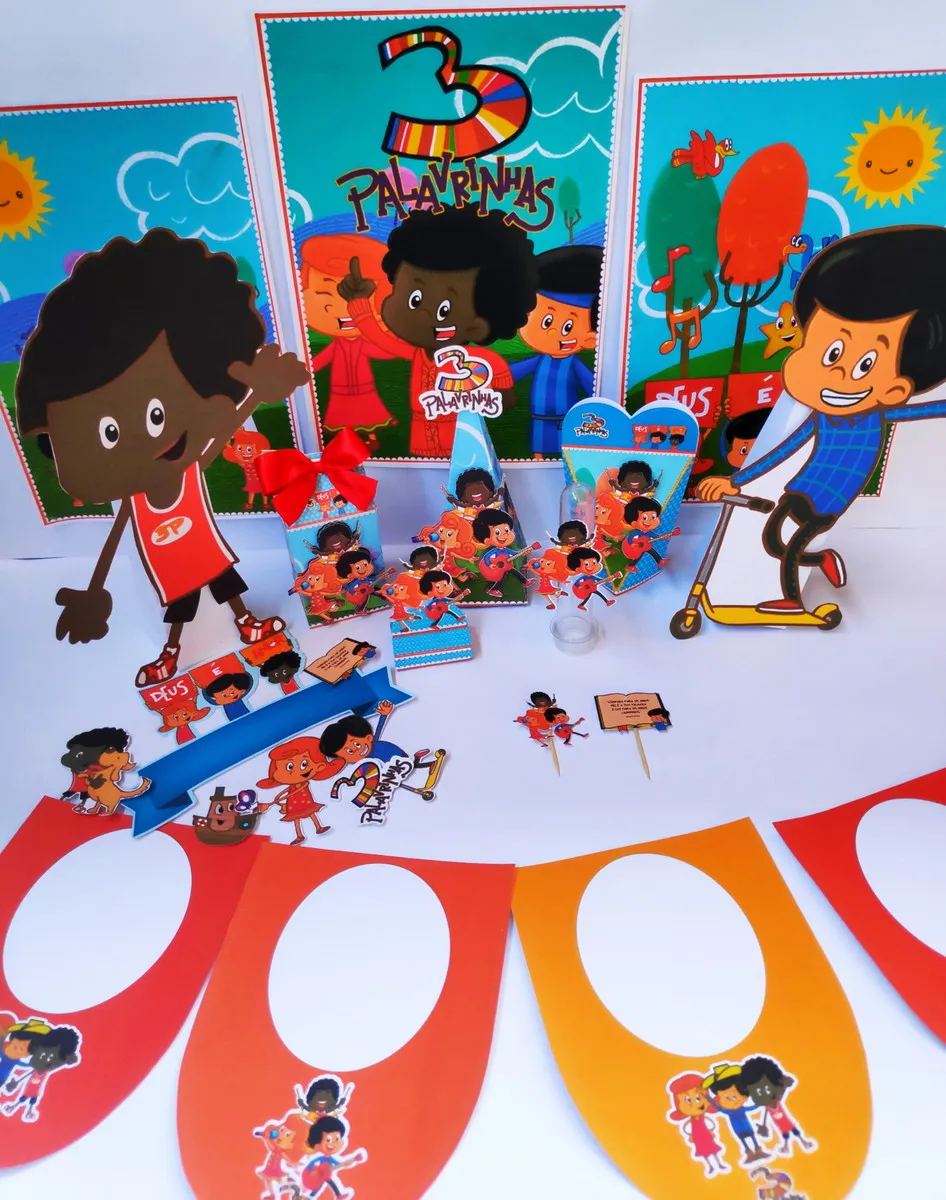 Fazendo a Nossa Festa 3 Palavrinhas Studio e Pdf