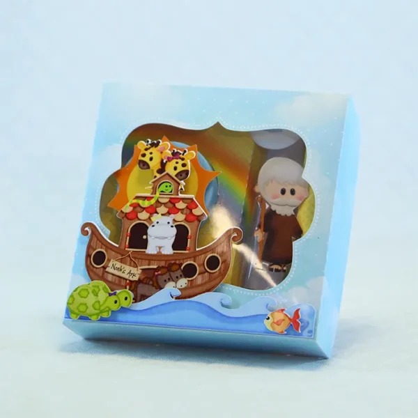 Personalizados de festa Arca de Noé em arquivo digital Studio e PDF.